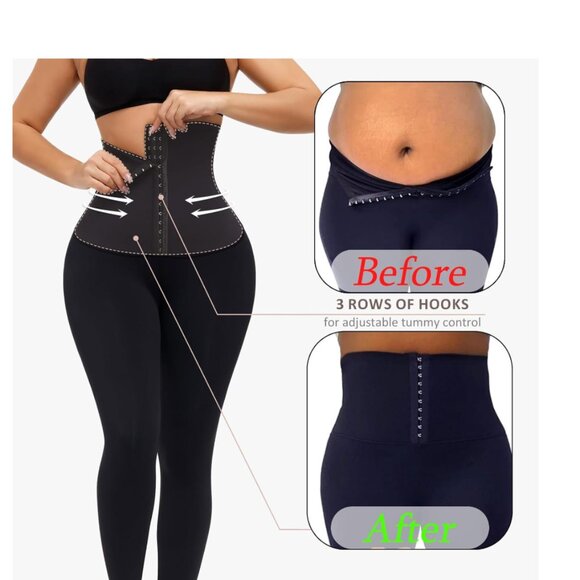 Ami Medea Black Top with Hook-and-Eye Details Small - Picture 7 of 14